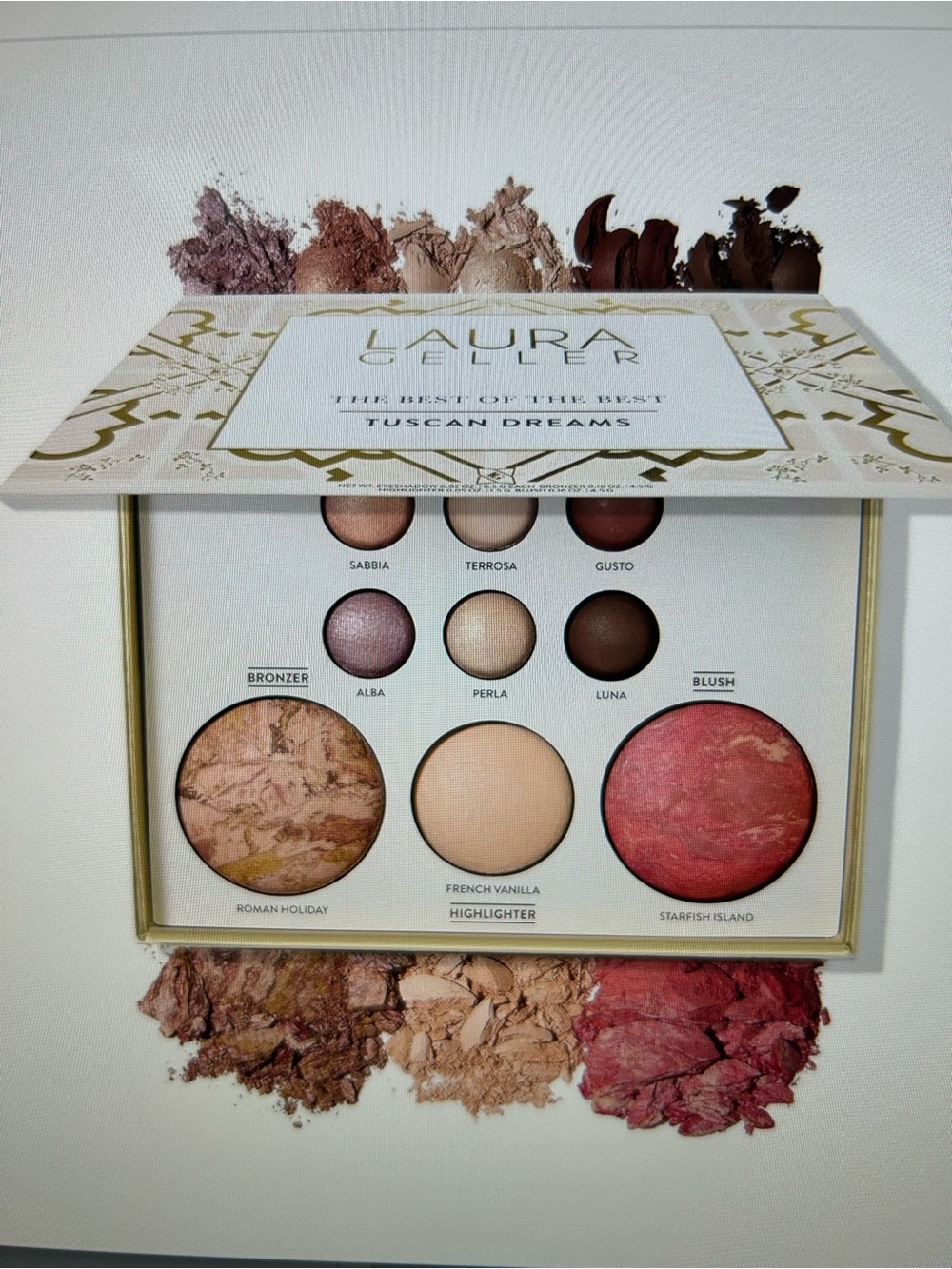 Laura Geller Tuscan Dreams The best of The best. Factory sealed.